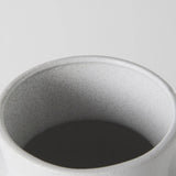 11" White Contempo Deco Ceramic Vase - Homeroots - Flyclothing LLC