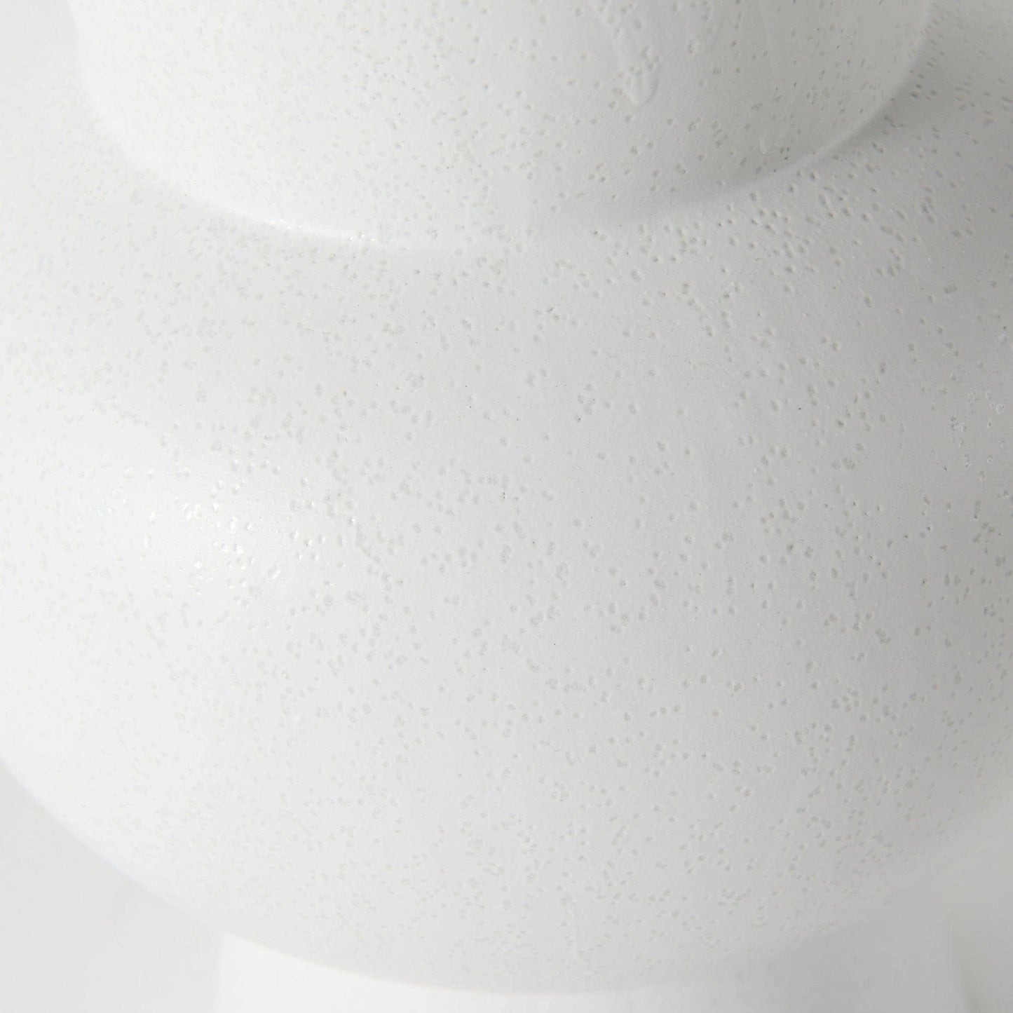 11" White Contempo Deco Ceramic Vase - Homeroots - Flyclothing LLC