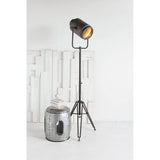 61" Gold Movie Set Floor Lamp - Homeroots