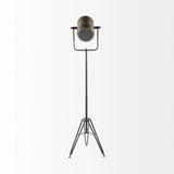 61" Gold Movie Set Floor Lamp - Homeroots