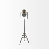 61" Gold Movie Set Floor Lamp - Homeroots