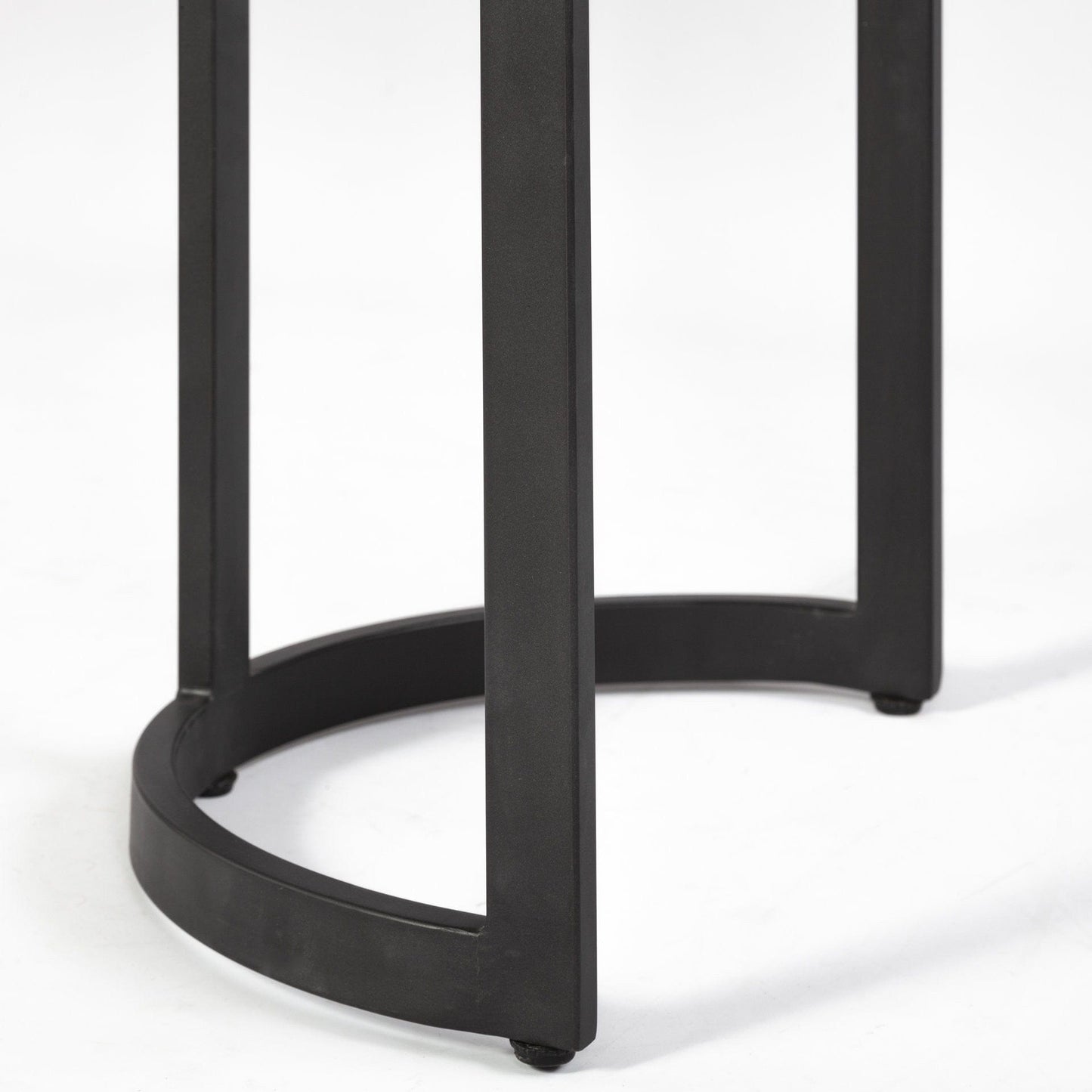 71" White And Black Dining Table - Homeroots - Flyclothing LLC