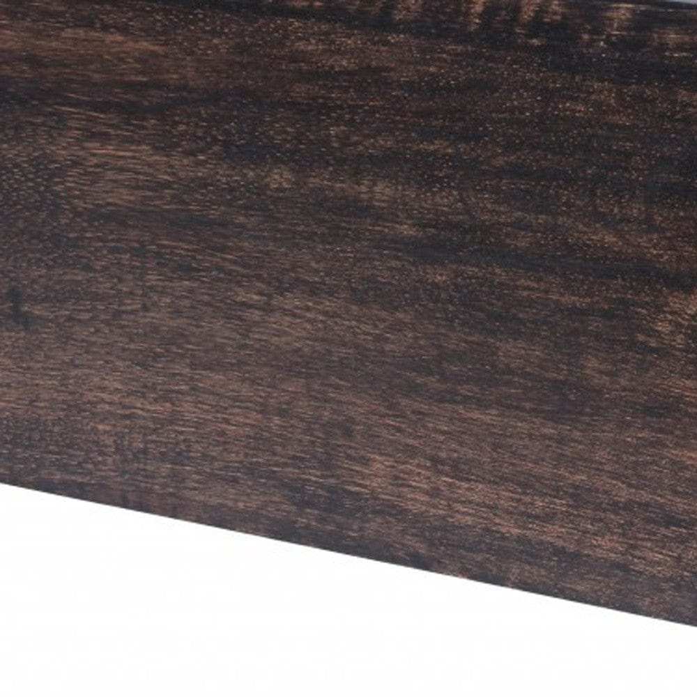 Dark Brown Mango Wood Rectangular Tissue Holder - Homeroots - Flyclothing LLC