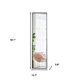 Long Black Full Length Standing Mirror - Homeroots - Flyclothing LLC