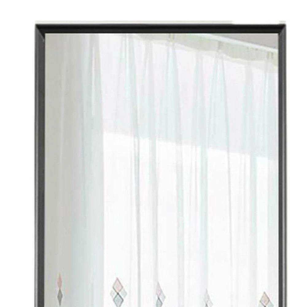 Long Black Full Length Standing Mirror - Homeroots - Flyclothing LLC