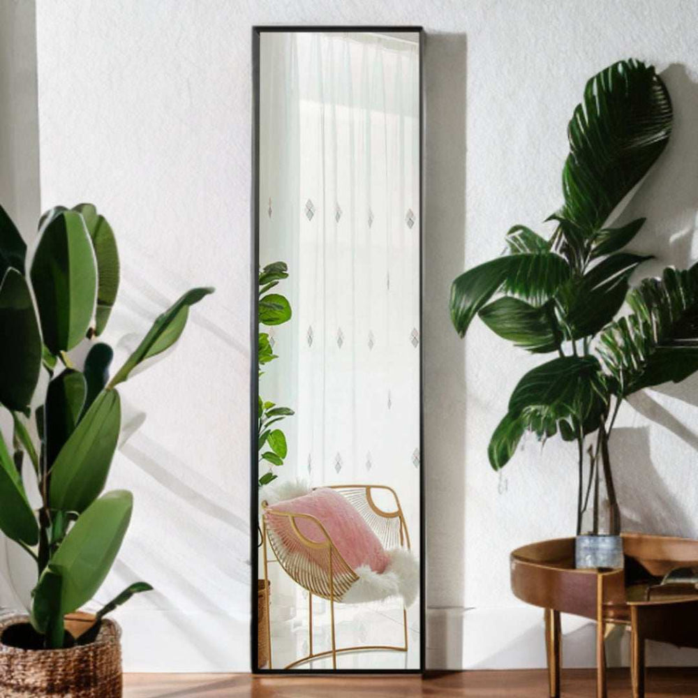 Long Black Full Length Standing Mirror - Homeroots - Flyclothing LLC