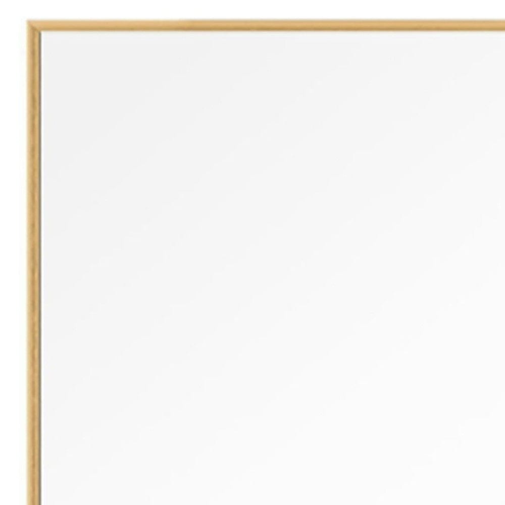 Gold Full Length Standing Mirror - Homeroots