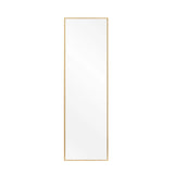 Gold Full Length Standing Mirror - Homeroots