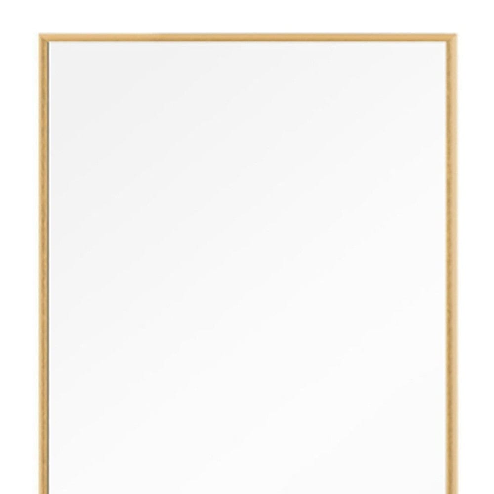 Gold Full Length Standing Mirror - Homeroots