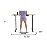 Black and White Active Standing Desk Balance Board - Homeroots - Flyclothing LLC