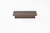 24" Rustic Brown and Black Floating Shelf - Homeroots - Flyclothing LLC