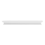 47" Classic White XL Floating Wall Shelf - Homeroots