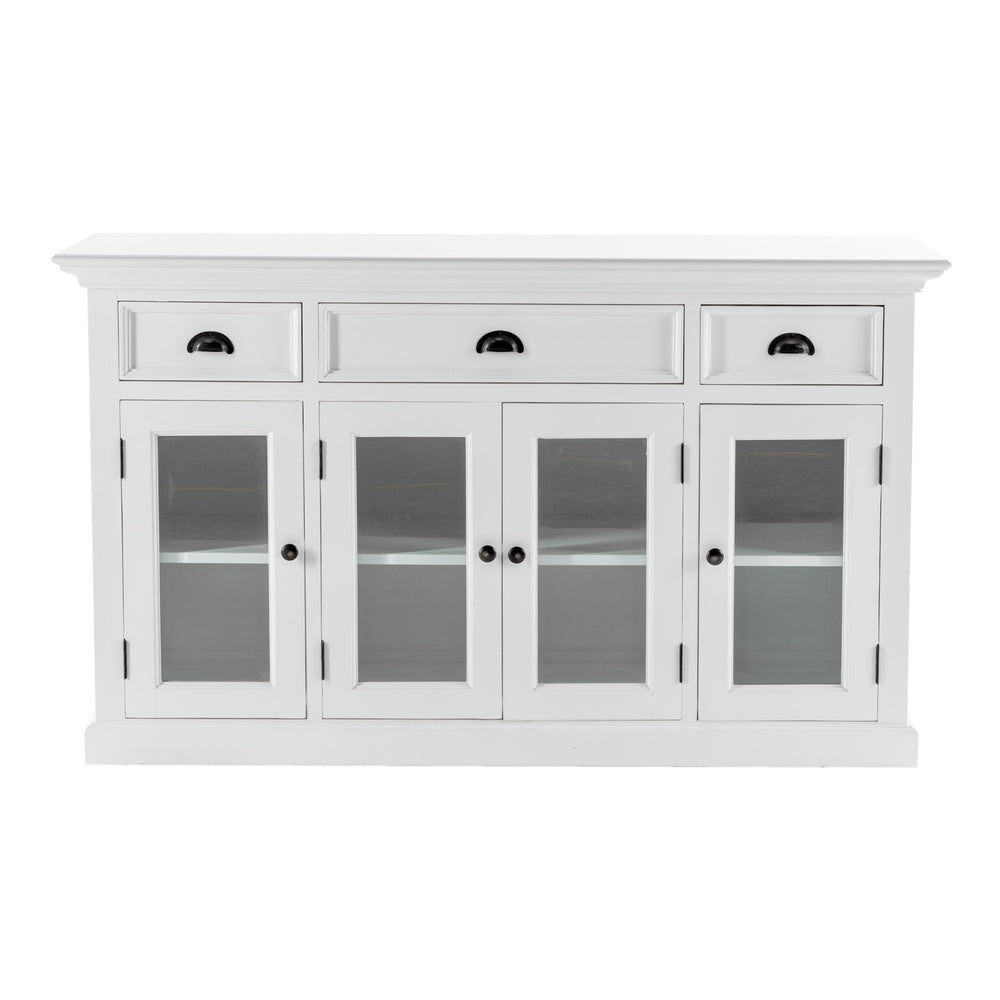 Modern Farmhouse White Buffet Server - Homeroots