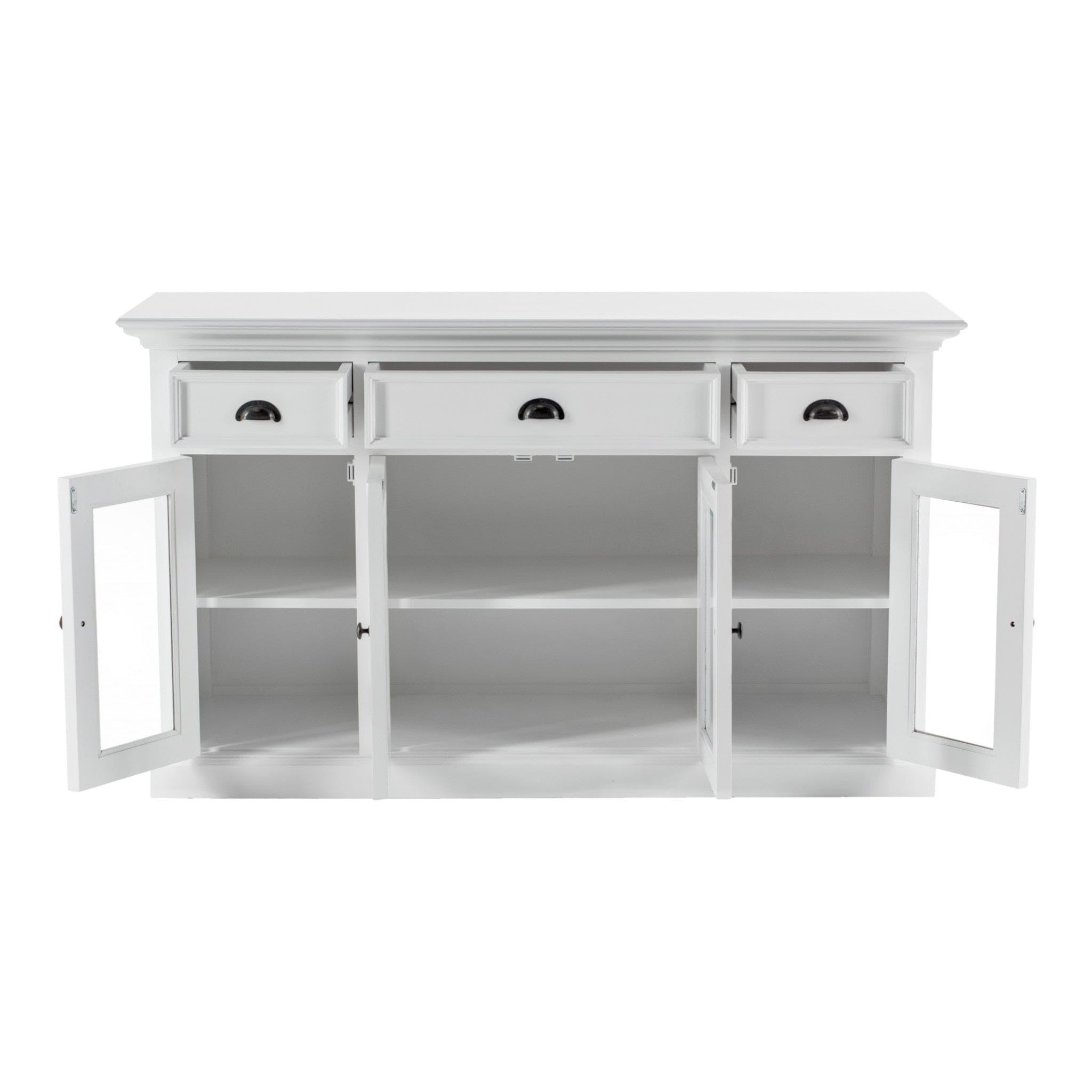 Modern Farmhouse White Buffet Server - Homeroots