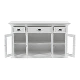 Modern Farmhouse White Buffet Server - Homeroots