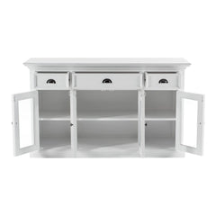 Modern Farmhouse White Buffet Server - Homeroots