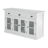 Modern Farmhouse White Buffet Server - Homeroots