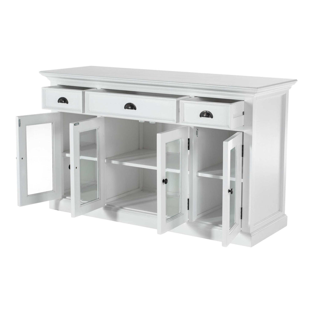 Modern Farmhouse White Buffet Server - Homeroots - Flyclothing LLC