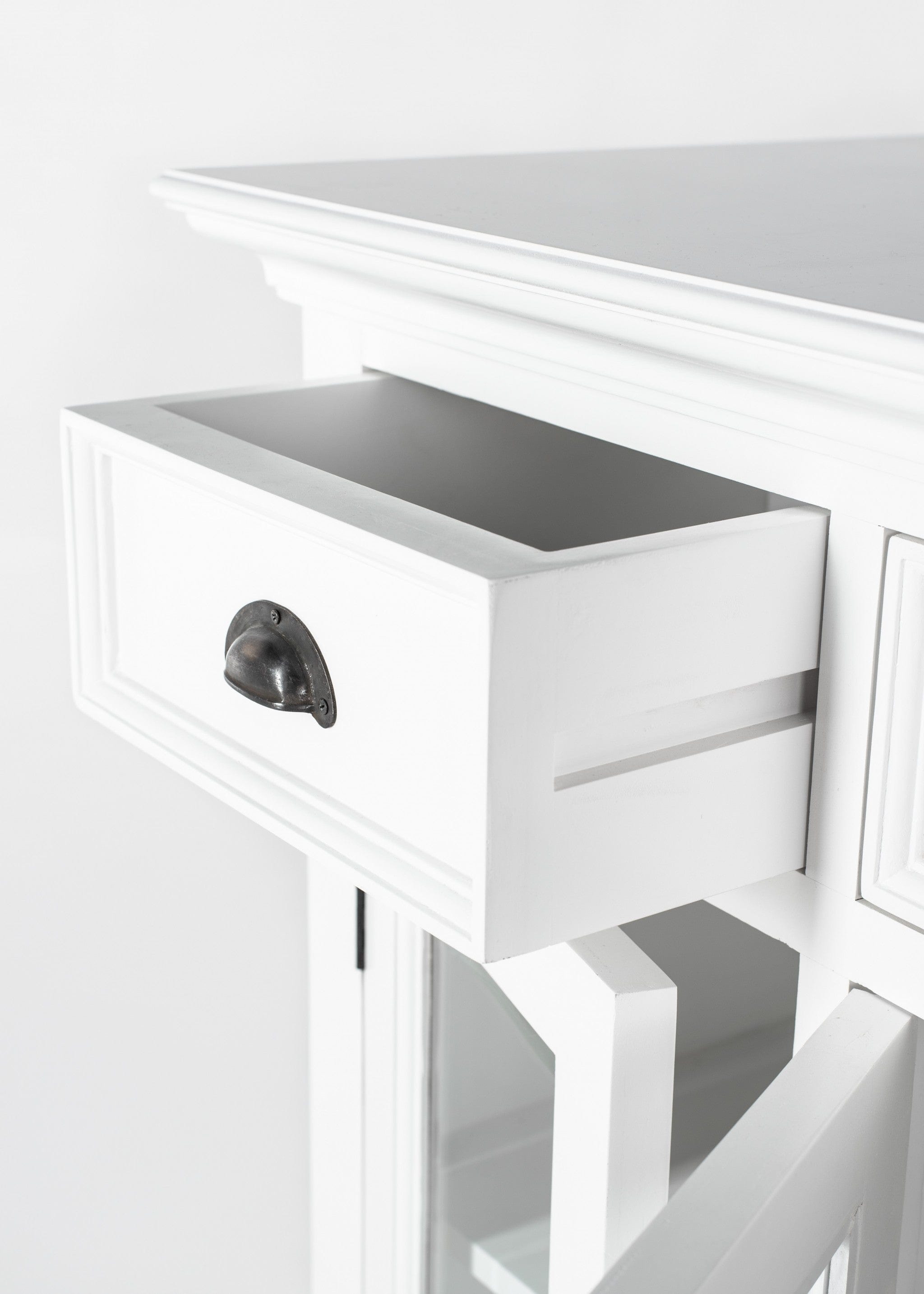 Modern Farmhouse White Buffet Server - Homeroots