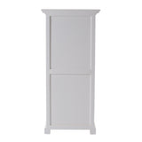 52" White Two Drawer Storage Cabinet With Baskets - Homeroots - Flyclothing LLC