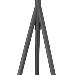 61" Matte Tripod Floor Lamp With Gray Cone Shade - Homeroots