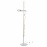 55" Natural Reading Floor Lamp - Homeroots - Flyclothing LLC