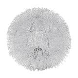 Luminary 1-Light Metallic Silver 15" Accent Lamp - Homeroots
