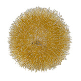 Gold Metal Sunburst Accent Wall Lamp - Homeroots - Flyclothing LLC