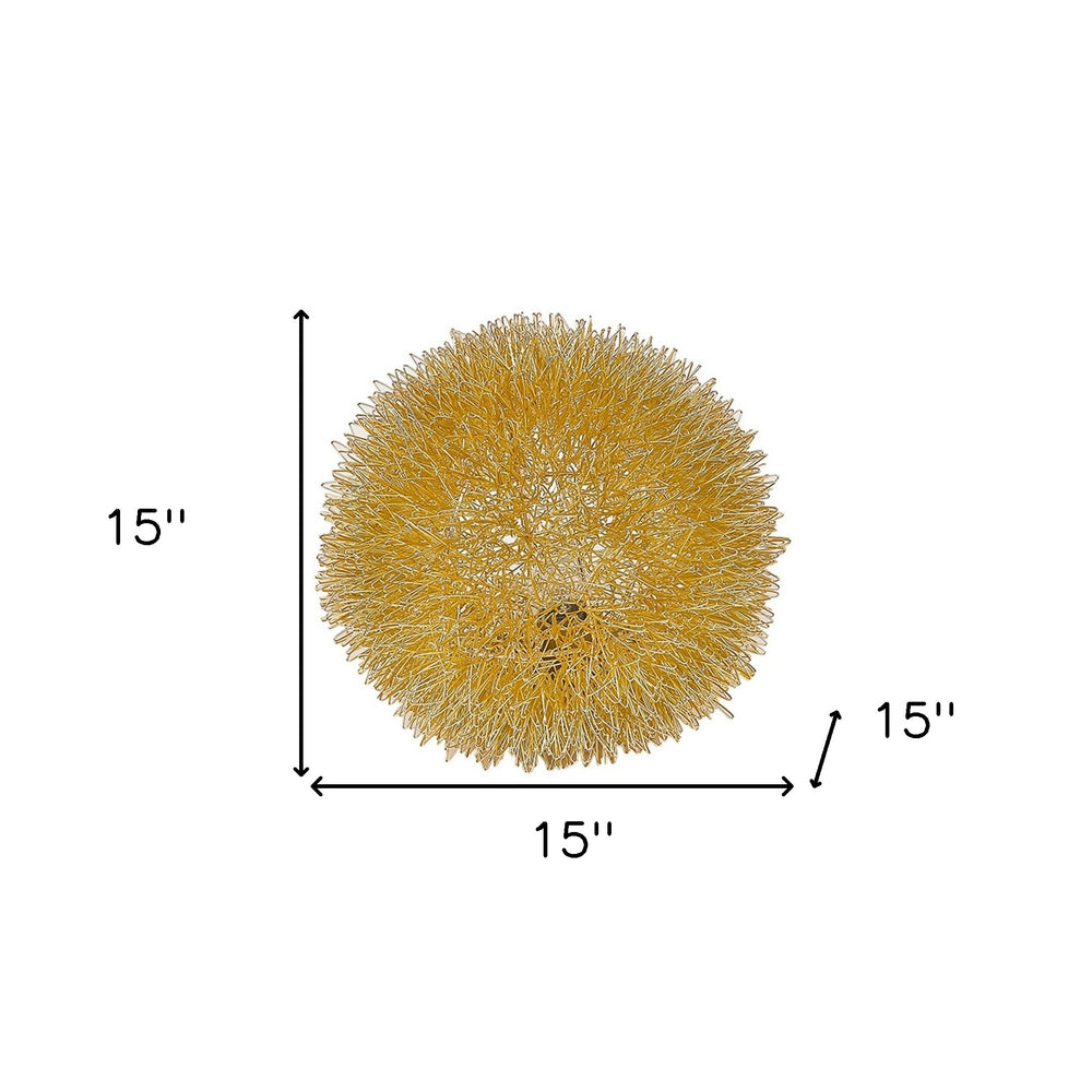 Luminary 1-Light Rose Gold 15" Accent Lamp - Homeroots - Flyclothing LLC