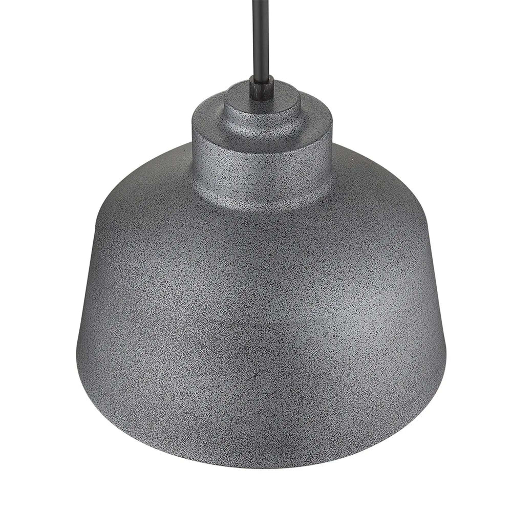 Barnes 1-Light Gray Convertible Pendant - Homeroots - Flyclothing LLC
