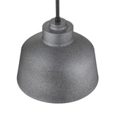 Barnes 1-Light Gray Convertible Pendant - Homeroots