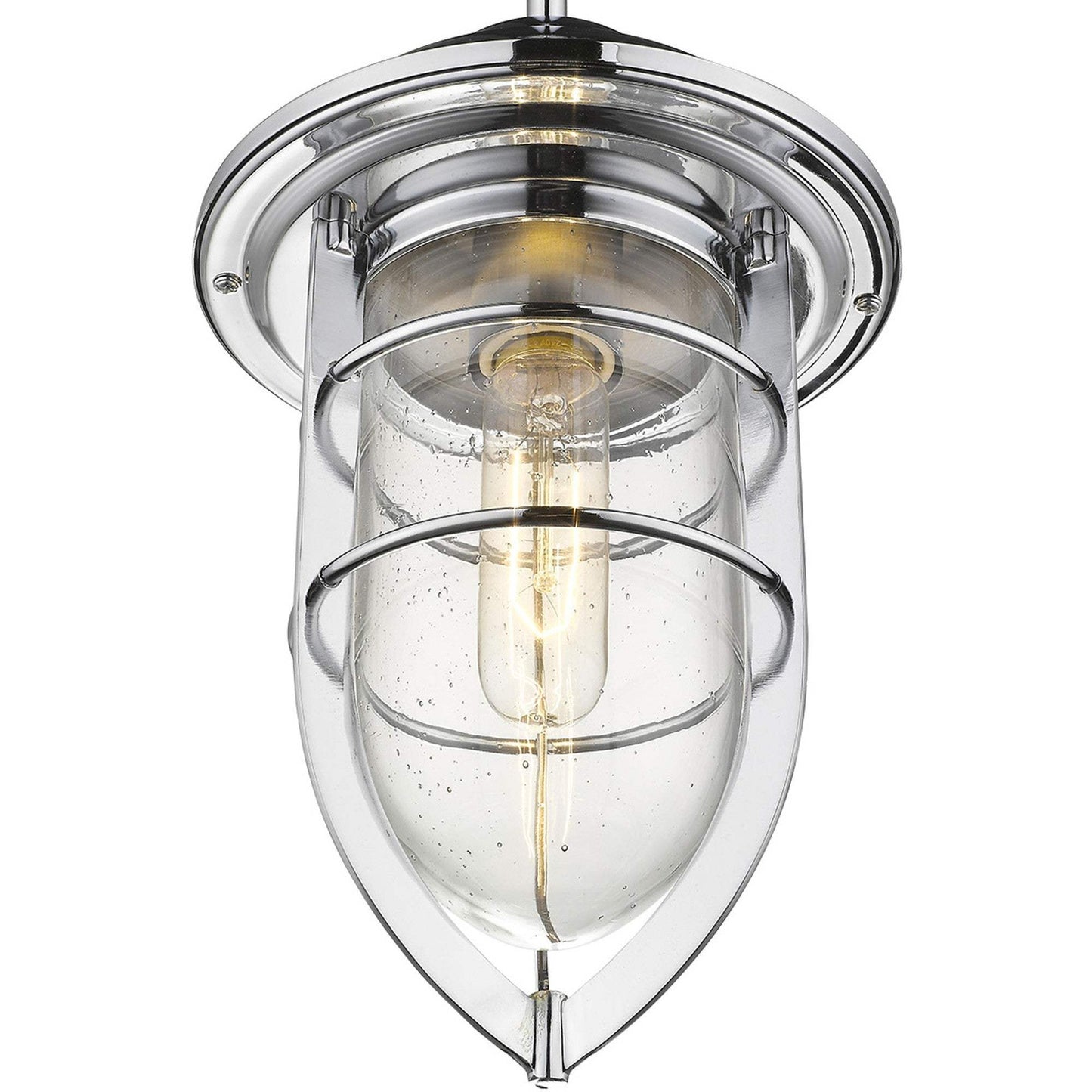Silver Teardrop Shape Pendant Light - Homeroots - Flyclothing LLC