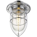 Silver Teardrop Shape Pendant Light - Homeroots - Flyclothing LLC