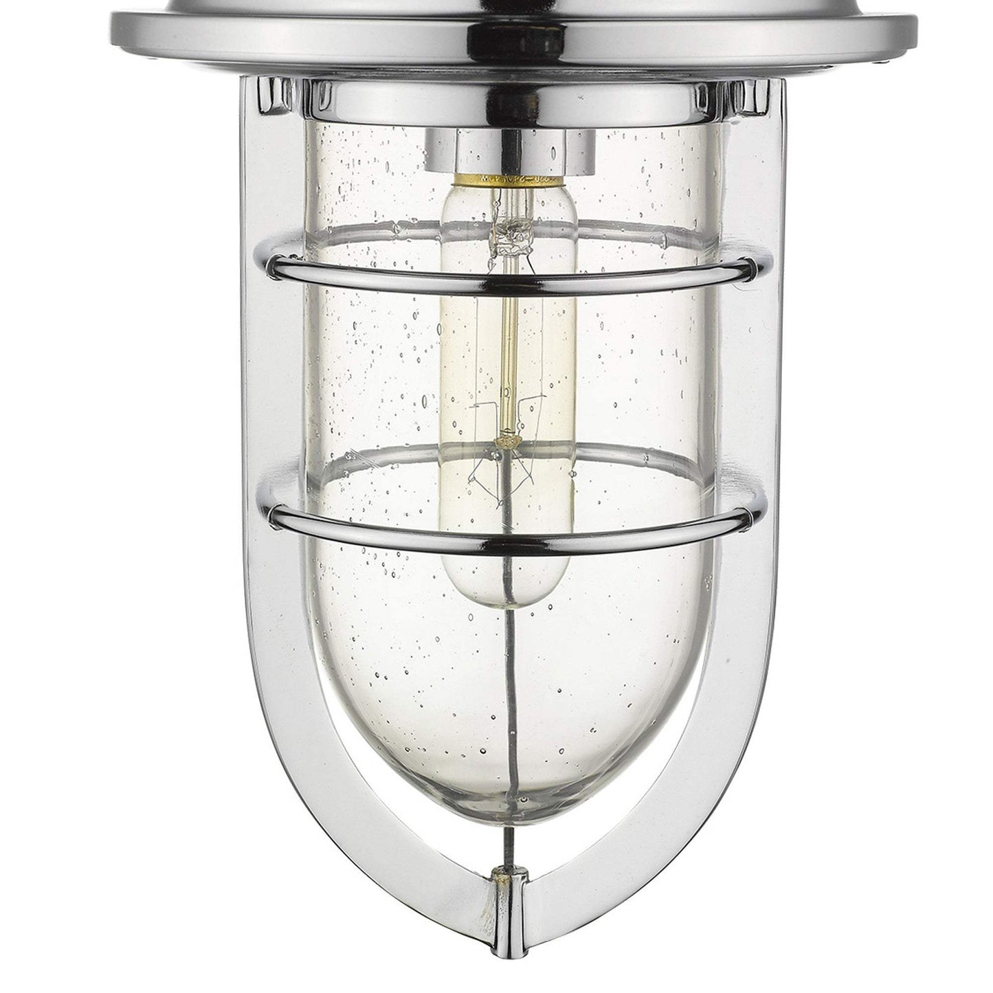 Silver Teardrop Shape Pendant Light - Homeroots - Flyclothing LLC