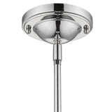 Silver Teardrop Shape Pendant Light - Homeroots - Flyclothing LLC