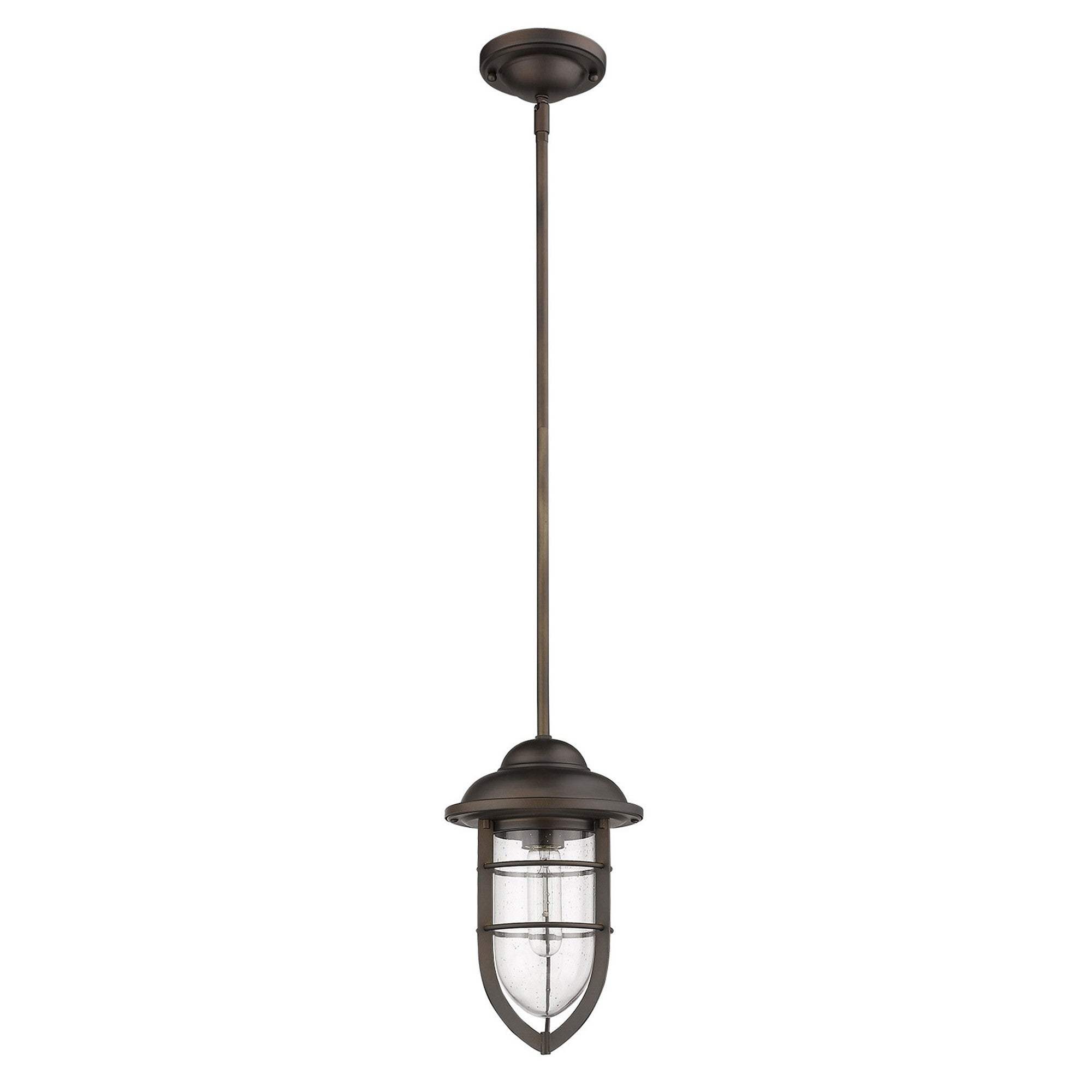Antique Bronze Teardrop Shape Pendant Light - Homeroots - Flyclothing LLC