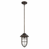 Antique Bronze Teardrop Shape Pendant Light - Homeroots