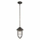 Antique Bronze Teardrop Shape Pendant Light - Homeroots