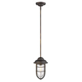 Antique Bronze Teardrop Shape Pendant Light - Homeroots - Flyclothing LLC