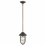 Antique Bronze Teardrop Shape Pendant Light - Homeroots