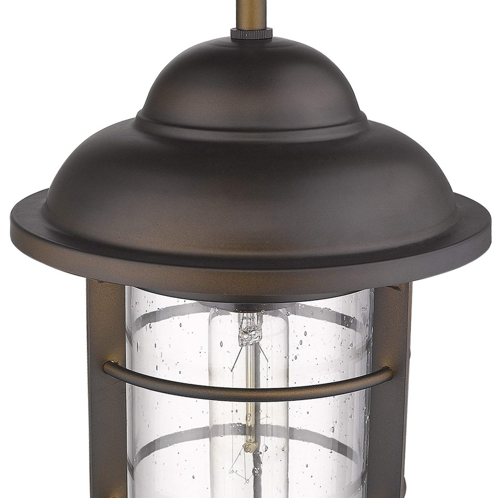 Antique Bronze Teardrop Shape Pendant Light - Homeroots - Flyclothing LLC