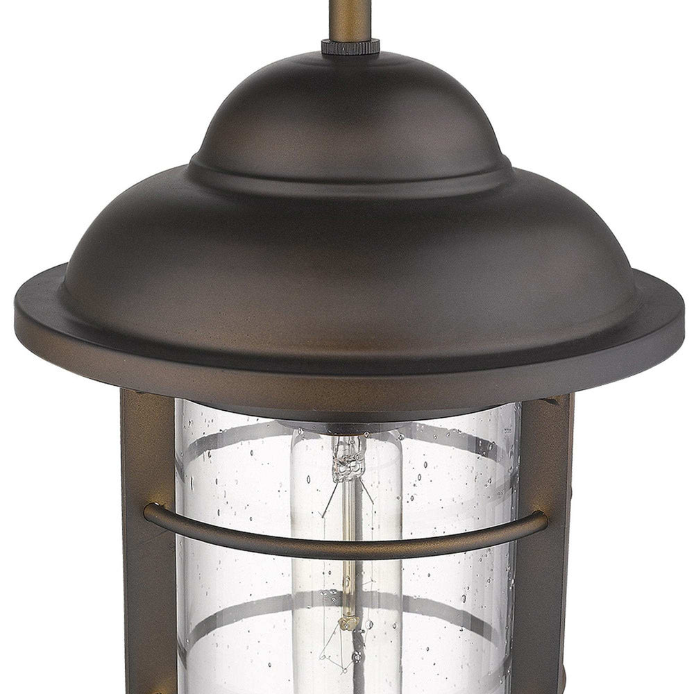 Antique Bronze Teardrop Shape Pendant Light - Homeroots - Flyclothing LLC