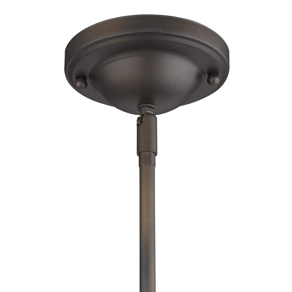 Antique Bronze Teardrop Shape Pendant Light - Homeroots - Flyclothing LLC