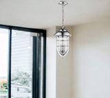 Dylan 3-Light Chrome Hanging Lantern - Homeroots - Flyclothing LLC
