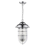 Dylan 3-Light Chrome Hanging Lantern - Homeroots