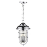 Dylan 3-Light Chrome Hanging Lantern - Homeroots