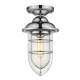 Dylan 3-Light Chrome Hanging Lantern - Homeroots - Flyclothing LLC