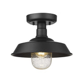 Matte Black Shallow Plate Adjustable Pendant Light - Homeroots - Flyclothing LLC