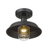 Matte Black Shallow Plate Adjustable Pendant Light - Homeroots - Flyclothing LLC