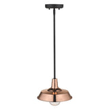 Shiny Copper Shallow Plate Adjustable Pendant Light - Homeroots - Flyclothing LLC